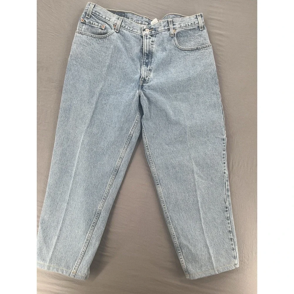 Vintage Levi's‎ 560 Loose Fit Tapered Leg Jeans Light Wash Cotton Denim W38xL28